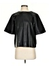 Ann Taylor LOFT 100% Polyester Black Short Sleeve Top Size S - photo 1