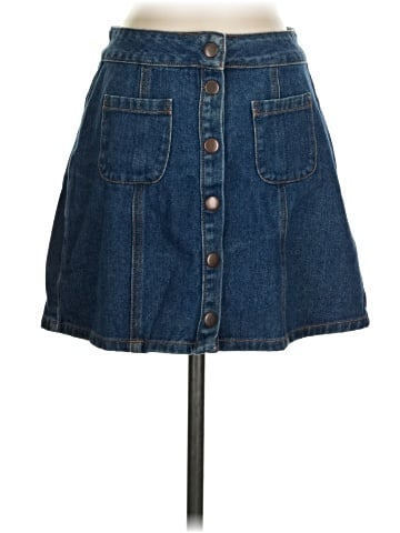Bullhead Denim Skirt (view 1)