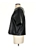 Ann Taylor LOFT 100% Polyester Black Short Sleeve Top Size S - photo 5