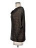 Vince. 100% Rayon Gold Brown Poncho Size M - photo 5