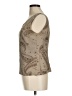Kate Hill Tan Sleeveless Blouse Size 8 - photo 5