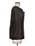 Vince. 100% Rayon Gold Brown Poncho Size M - photo 4