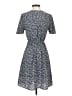 Monteau Print Gray Casual Dress Size S - photo 2