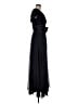 Xscape 100% Polyester Solid Black Cocktail Dress Size 8 - photo 4