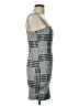 Bear Dance Plaid Gray Cocktail Dress Size L - photo 4