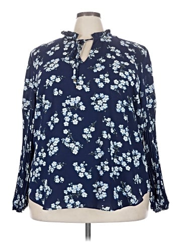 Lauren by Ralph Lauren Long Sleeve Blouse (view 1)