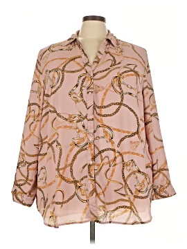 Como Black 3/4 Sleeve Blouse (view 1)