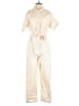 Universal Thread Solid Ivory Jumpsuit Size 6 - photo 1