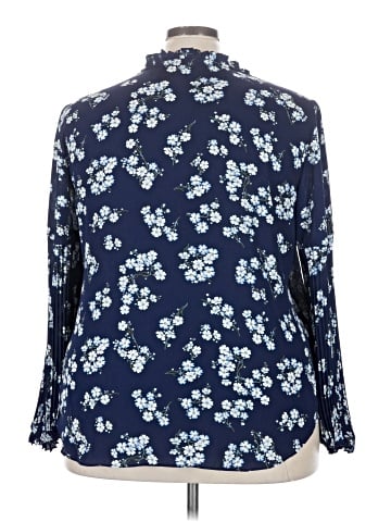 Lauren by Ralph Lauren Long Sleeve Blouse (view 2)