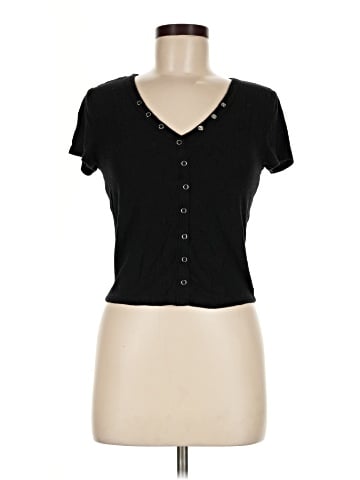 Hippie Rose Short Sleeve Henley (view 1)