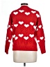 Unbranded 100% Acrylic Hearts Red Pullover Sweater Size L - photo 2