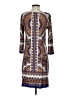 Haani Paisley Brown Casual Dress Size S - photo 2