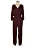 Forever 21 100% Polyester Solid Burgundy Jumpsuit Size M - photo 1