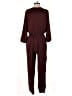 Forever 21 100% Polyester Solid Burgundy Jumpsuit Size M - photo 2