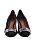 J. McLaughlin Color Block Black Heels Size 10 - photo 2