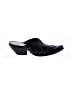 BCBGirls 100% Leather Black Mule/Clog Size 7 - photo 1