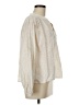 Universal Thread 100% Cotton Ivory Long Sleeve Blouse Size M - photo 4