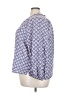 Grace 100% Rayon Blue 3/4 Sleeve Blouse Size 3X - photo 5