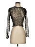 Gaze Black Long Sleeve Blouse Size S - photo 2