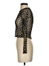 Gaze Black Long Sleeve Blouse Size S - photo 4
