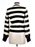 NY&C 100% Acrylic Stripes Gold Pullover Sweater Size L - photo 2