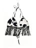 Unbranded Print Black Swimsuit Top Size M - photo 2