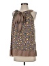AZ3 inc. Brown Blouse Size S (estimated) - photo 1