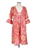 Unbranded 100% Polyester Paisley Pink Casual Dress Size S - photo 1