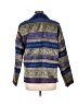 Chico's Design 100% Silk Paisley Blue Long Sleeve Silk Top Size Lg (2) - photo 2