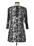 Style&Co Paisley Black Casual Dress Size L (petite) - photo 2