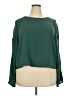 prologue 100% Polyester Green Long Sleeve Blouse Size XXL - photo 1