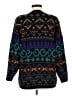 Alfred Dunner 100% Acrylic Print Black Pullover Sweater Size M - photo 2