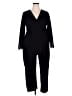 Shein Curve Solid Black Jumpsuit Size 2X - photo 1