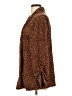 Chaus Animal Print Brown Cardigan Size L - photo 5