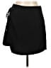 Cider Solid Black Casual Skirt Size L - photo 1