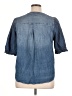 Democracy Blue Denim Jacket Size 1X - photo 2