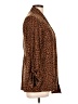 Chaus Animal Print Brown Cardigan Size L - photo 4