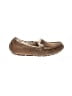 Ugg 100% Leather Brown Flats Size 9 - photo 1