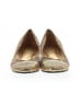 Coach Animal Print Gold Flats Size 10 - photo 2