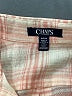 Chaps Plaid Pink Long Sleeve Blouse Size S - photo 7