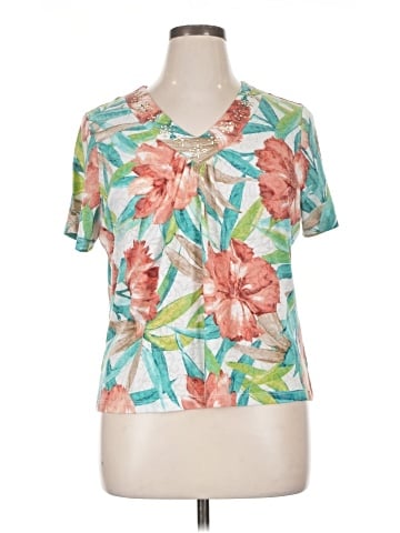 Alfred Dunner Short Sleeve Blouse (view 1)