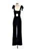 Endless Rose Solid Black Jumpsuit Size S - photo 2