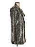 Shoedazzle 100% Polyester Animal Print Silver Blazer Size S - photo 4