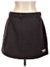 Adidas 100% Polyester Solid Black Brown Casual Skirt Size L - photo 1