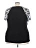 Avenue Black Short Sleeve Top Size 22 - 24 Plus - photo 2