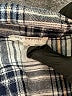 Blu Pepper Plaid Blue Long Sleeve Button-Down Shirt Size M - photo 7