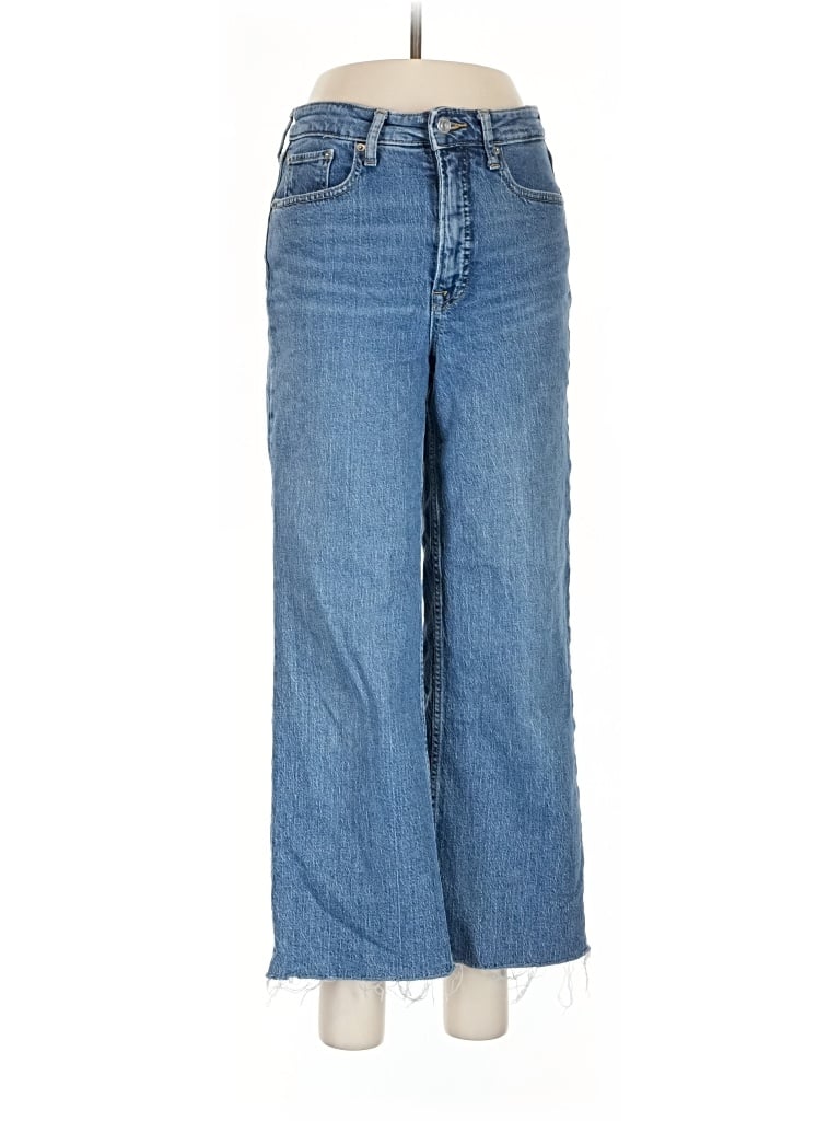 Pre-owned Free Assembly Jeans In Blue