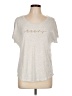 Next Level Apparel Metallic Silver Short Sleeve T-Shirt Size L - photo 1