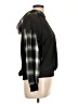 Shein 100% Polyester Plaid Black Pullover Sweater Size L - photo 4
