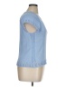 Unbranded 100% Polyester Blue Short Sleeve Top Size XL - photo 4